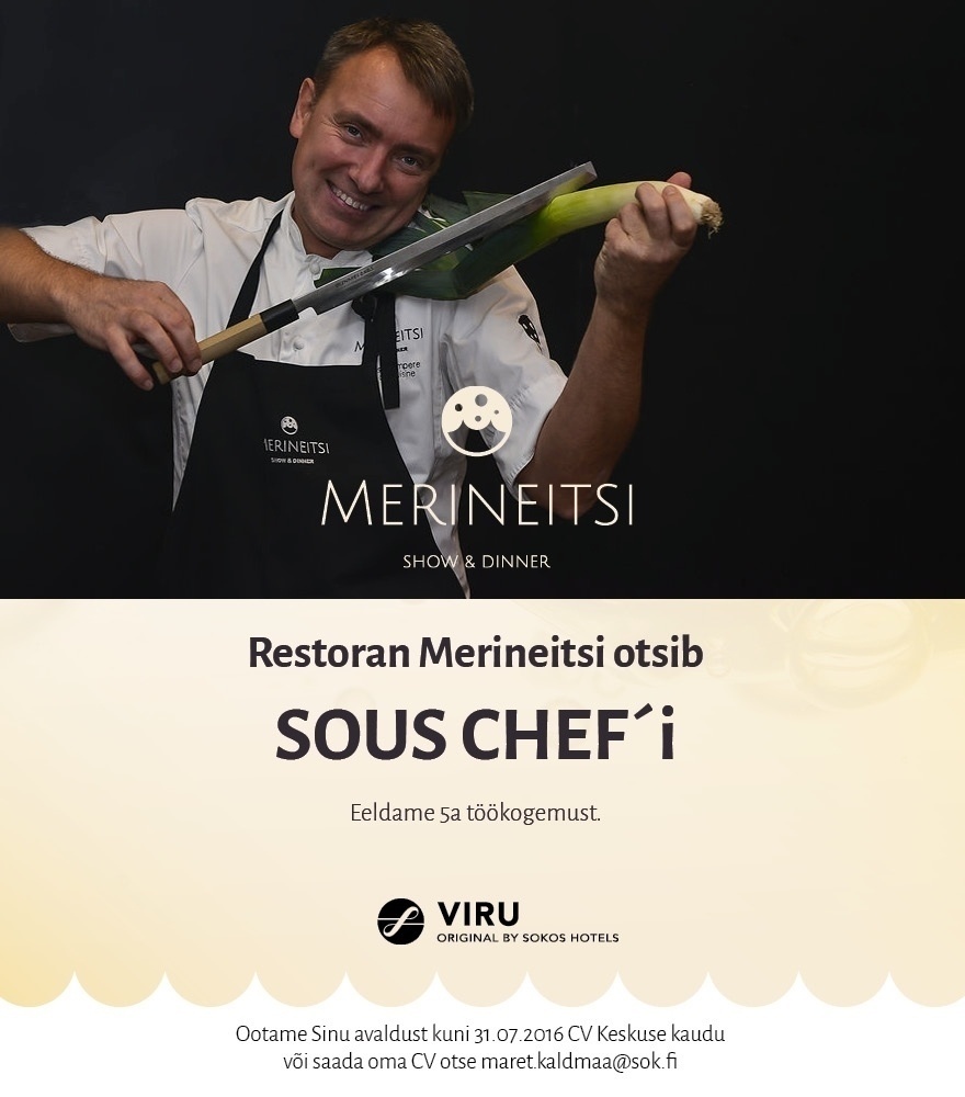 Sokotel AS SOUS CHEF`i