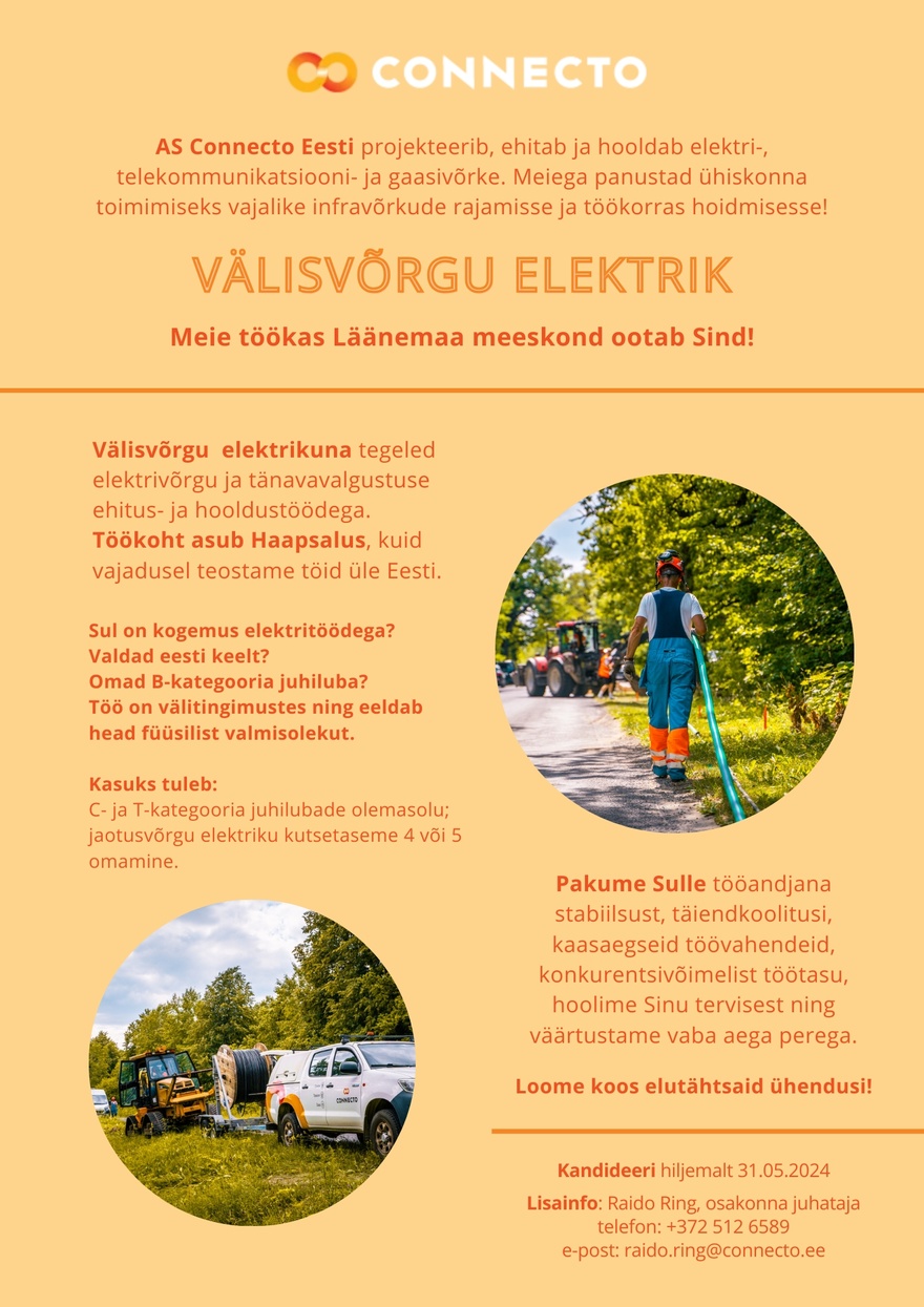 AS Connecto Eesti Välisvõrgu elektrik