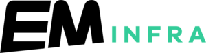 Osaühing EM Infra logo
