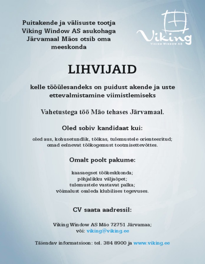 Viking Window AS Lihvija