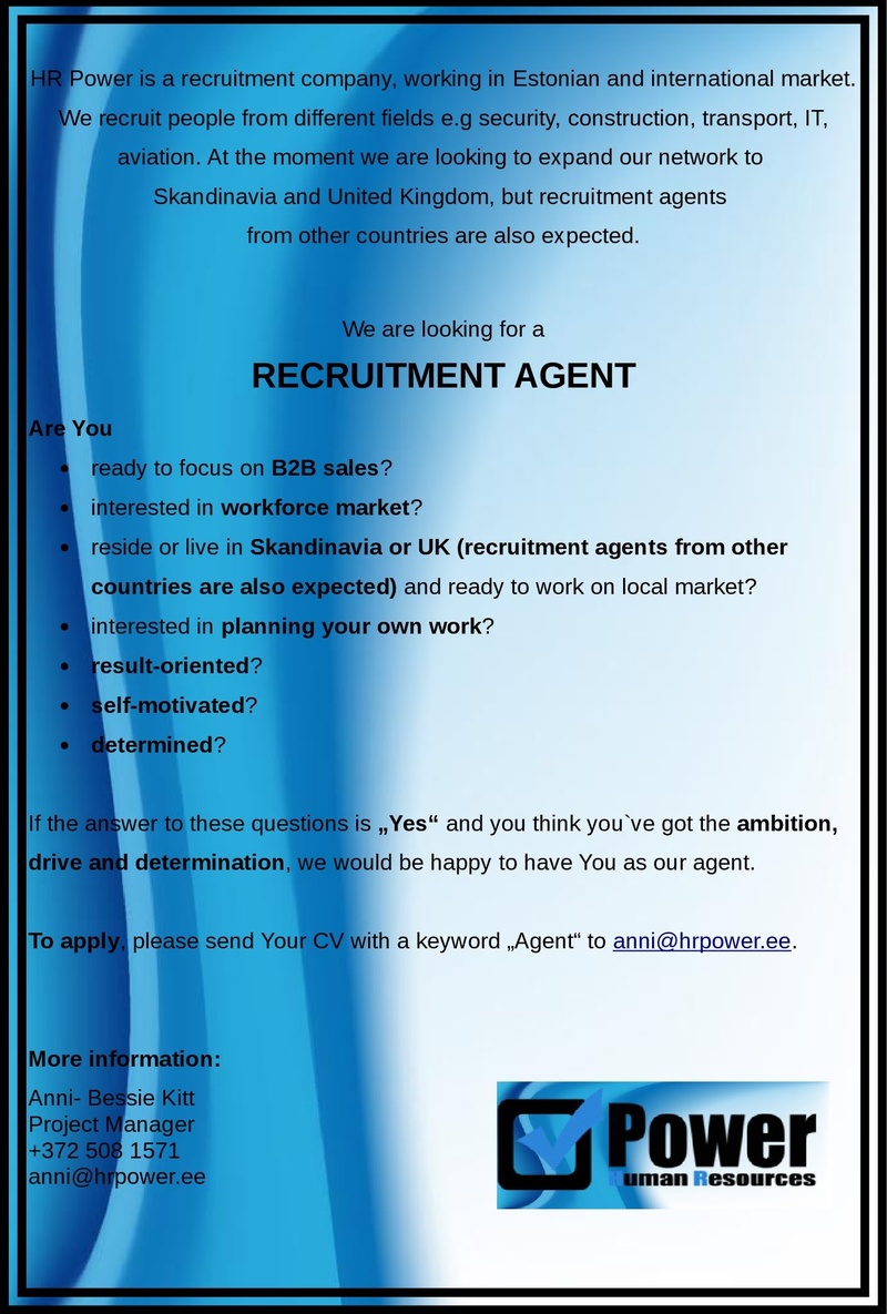 HR Power LLC Recruitment agent