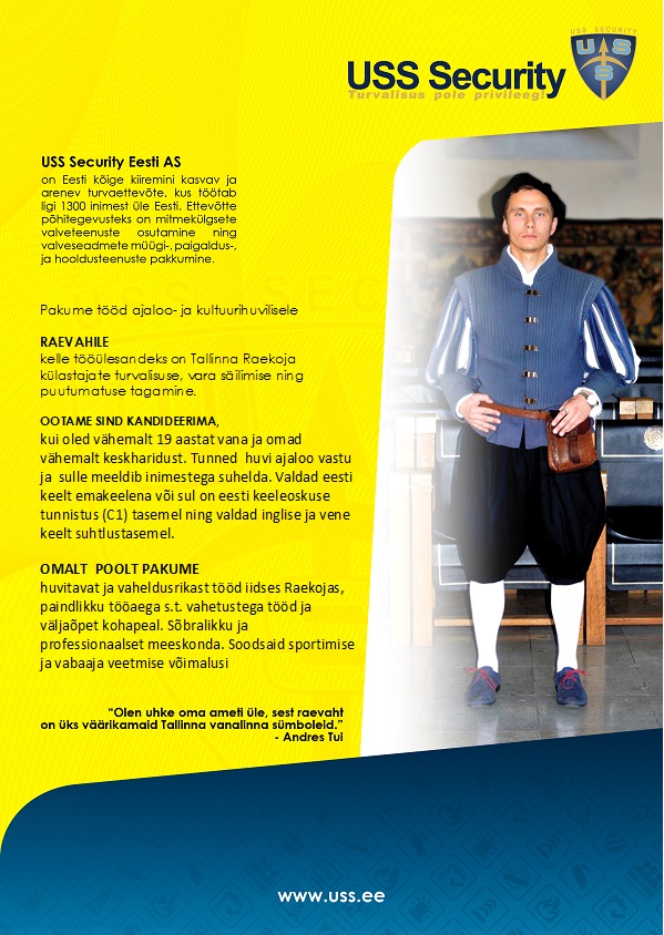 USS SECURITY EESTI AS Raevaht