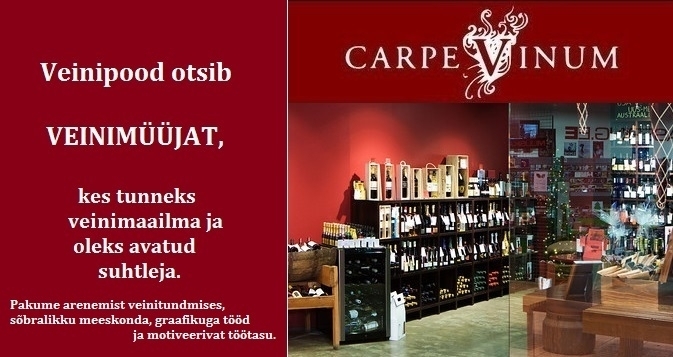 Svensky Kaubanduse AS Veinimüügikonsultant