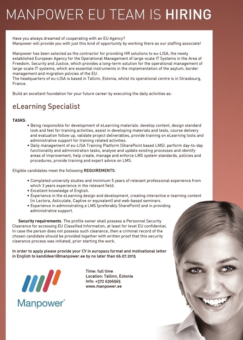 CVKeskus.ee client E-Learning Specialist