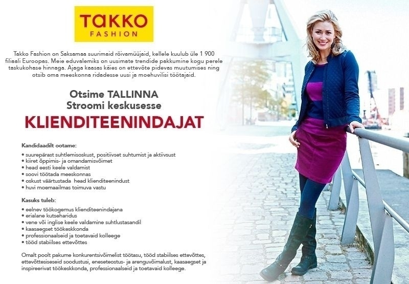 TK-Fashion OÜ Klienditeenindaja