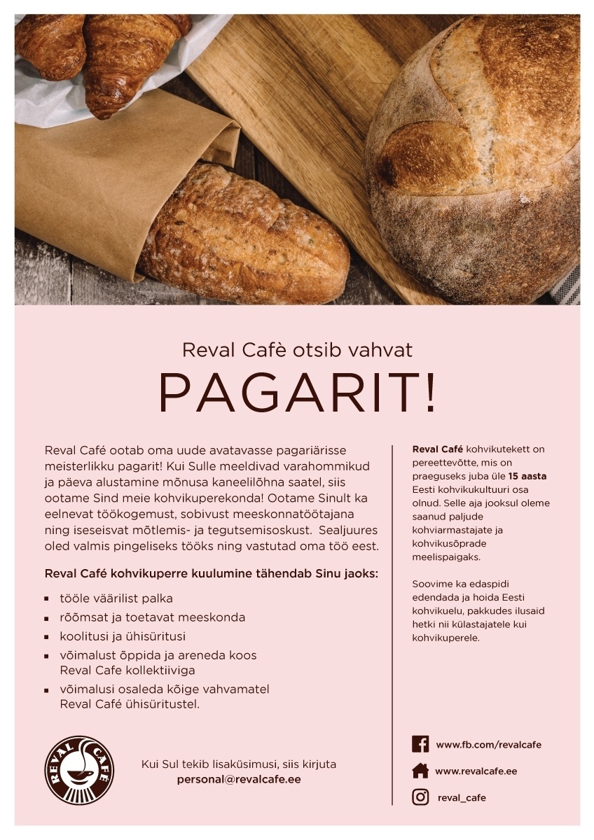 Esperan OÜ Reval Cafe Pagar