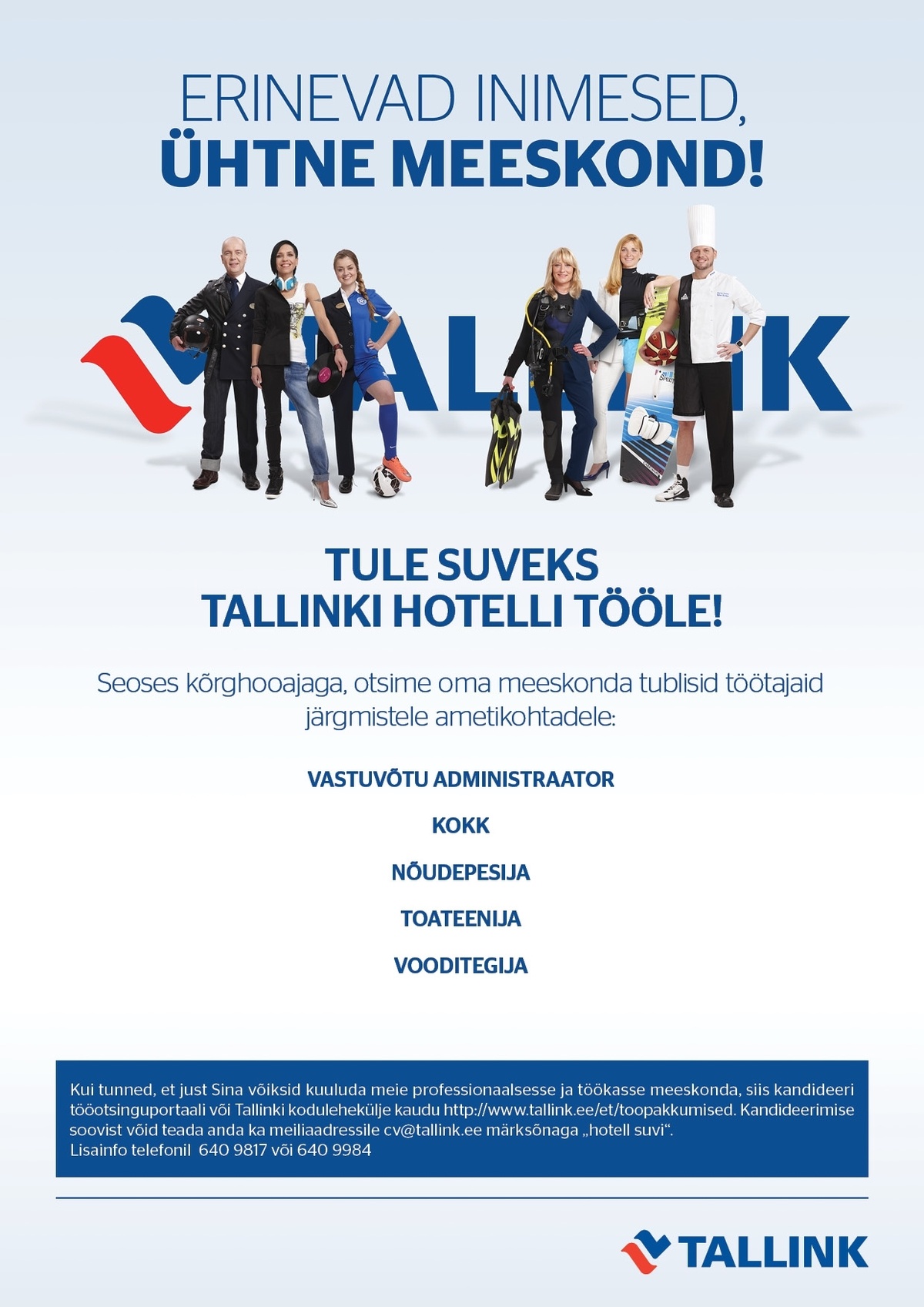 Tallink Grupp AS Tallinki hotelli suveks tööle