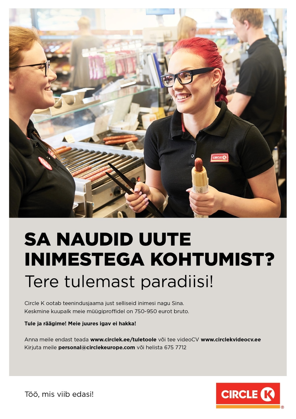 Circle K Eesti AS Müüja-klienditeenindaja Aravete teenindusjaama