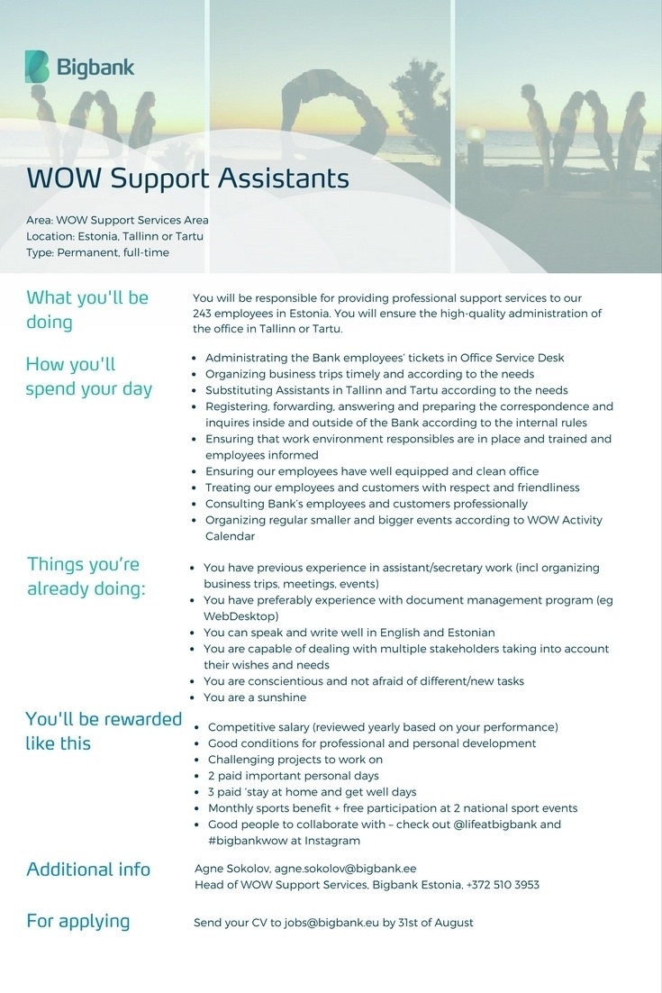 BIGBANK AS WOW Support Assistant