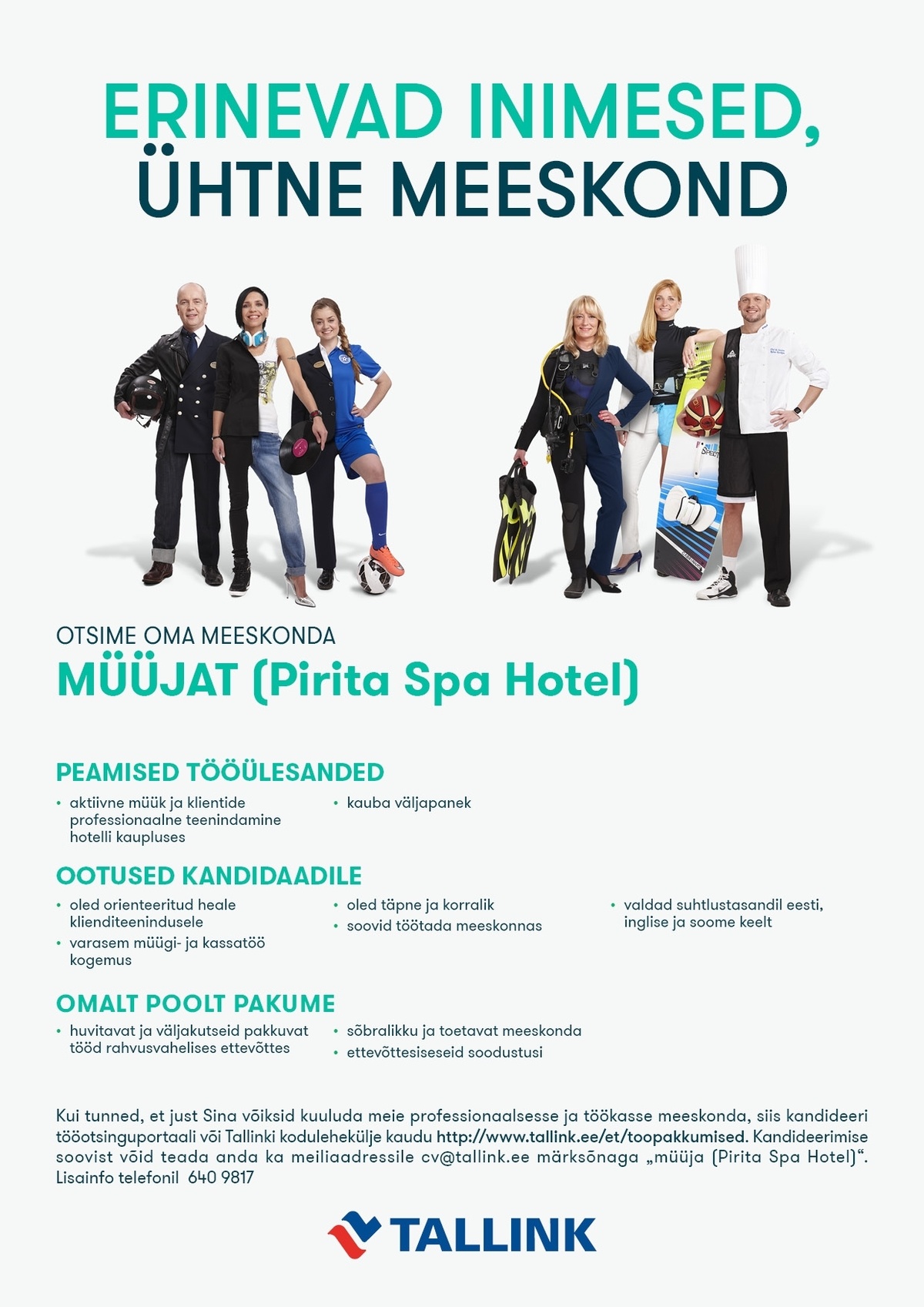 Tallink Grupp AS Müüja (Pirita Spa Hotel)