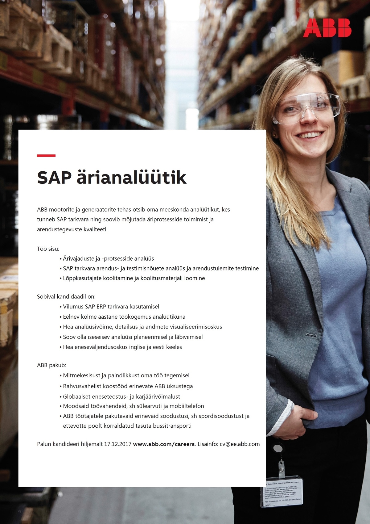 ABB AS SAP ärianalüütik