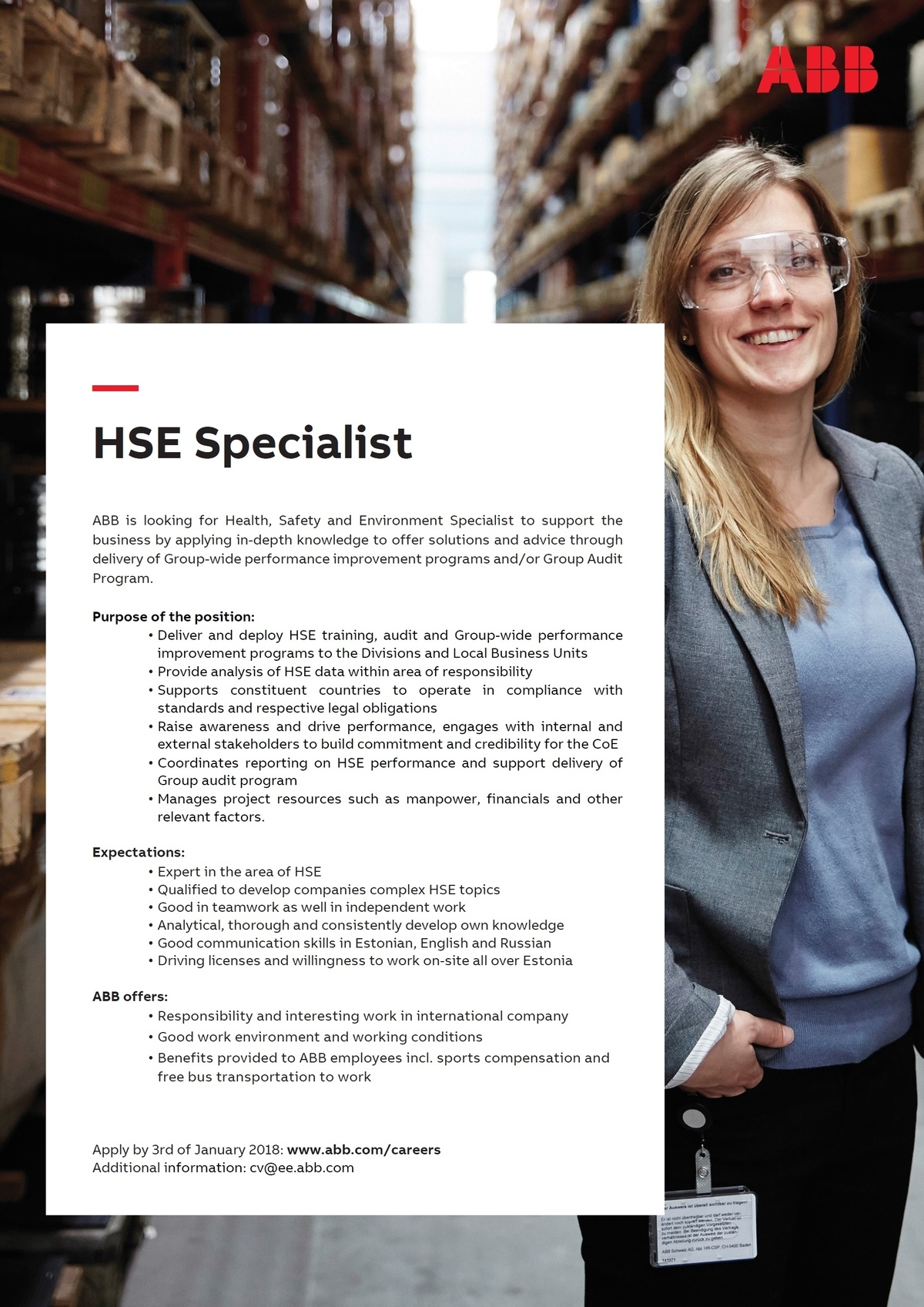 ABB AS HSE Specialist