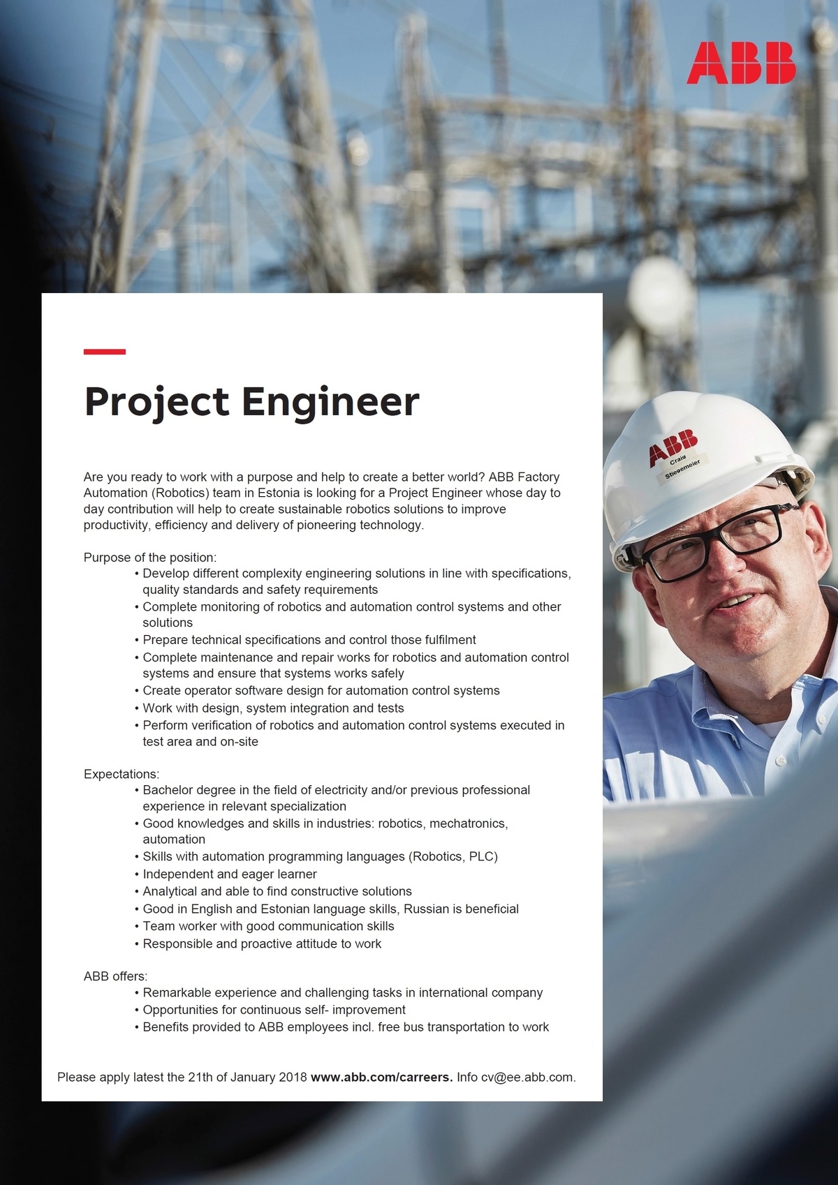 ABB AS Project Engineer