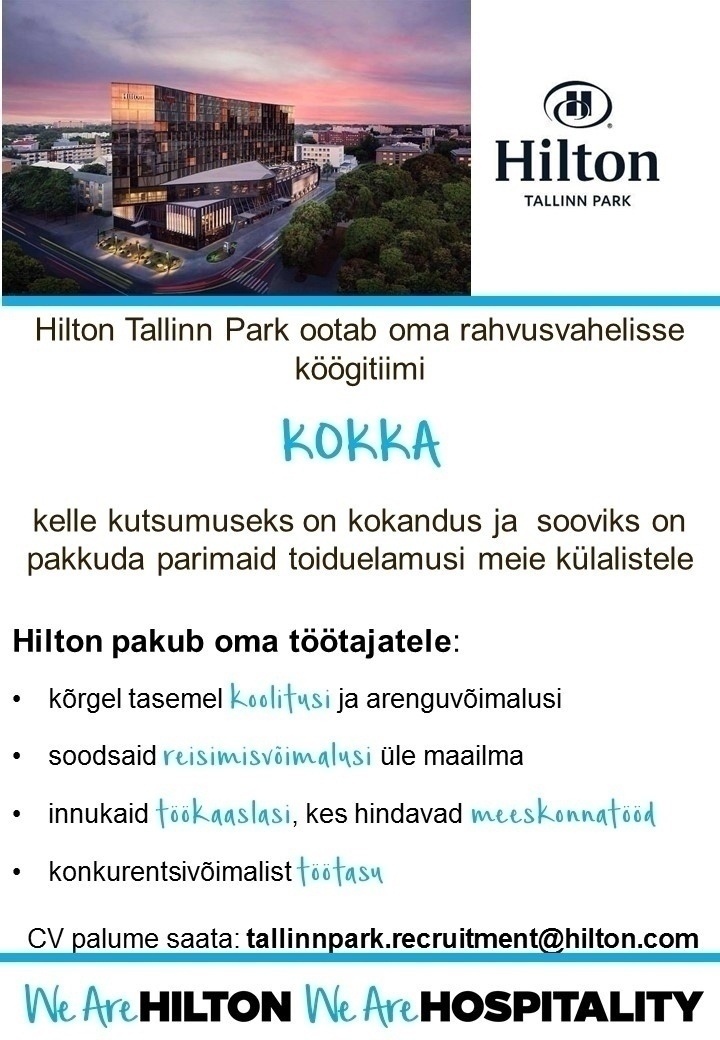 Hilton Tallinn Park KOKK (Hilton Tallinn Park)