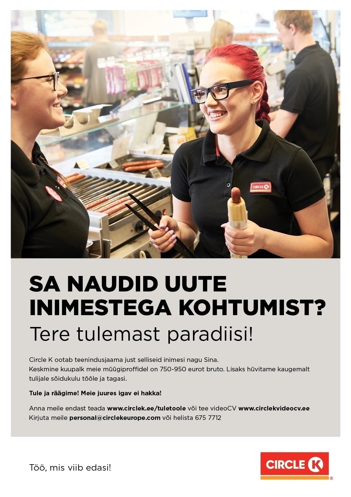 Circle K Eesti AS Müüja-klienditeenindaja Mäo teenindusjaama