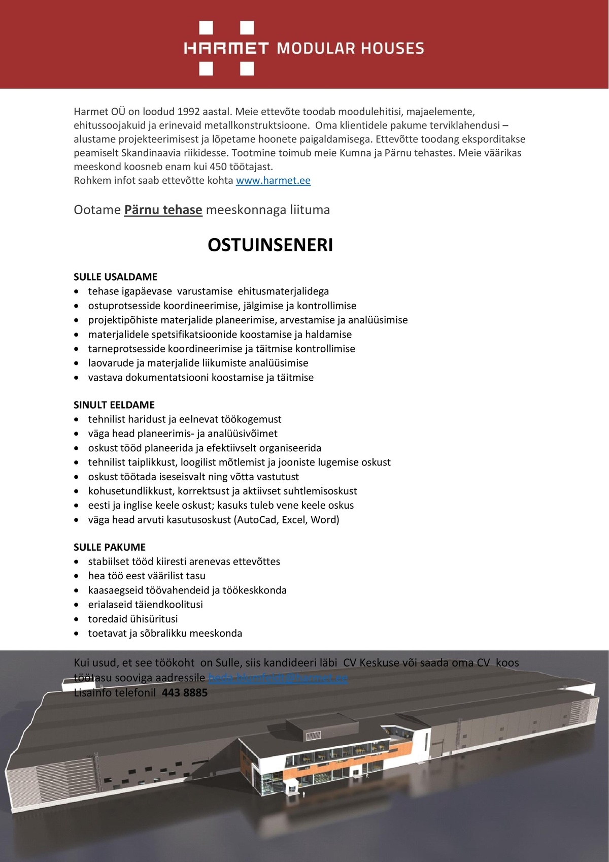 Harmet OÜ Ostuinsener