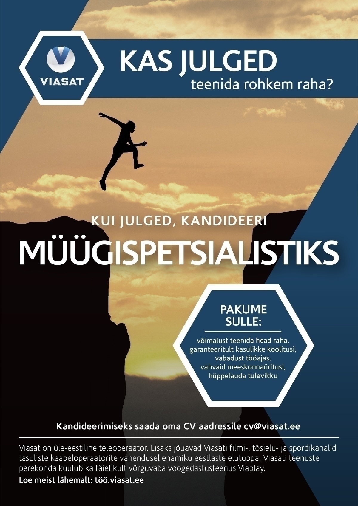 AS TV Play Baltics Otsemüügispetsialist (Tartu)