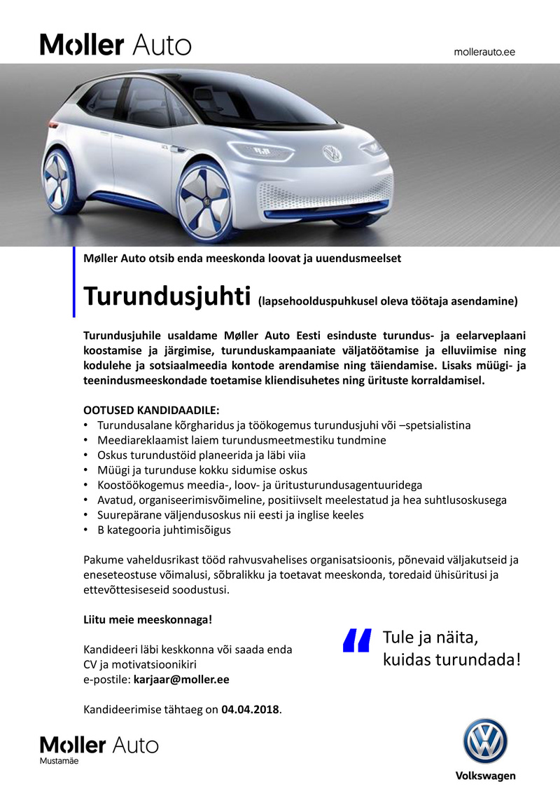 Møller Auto Turundusjuht