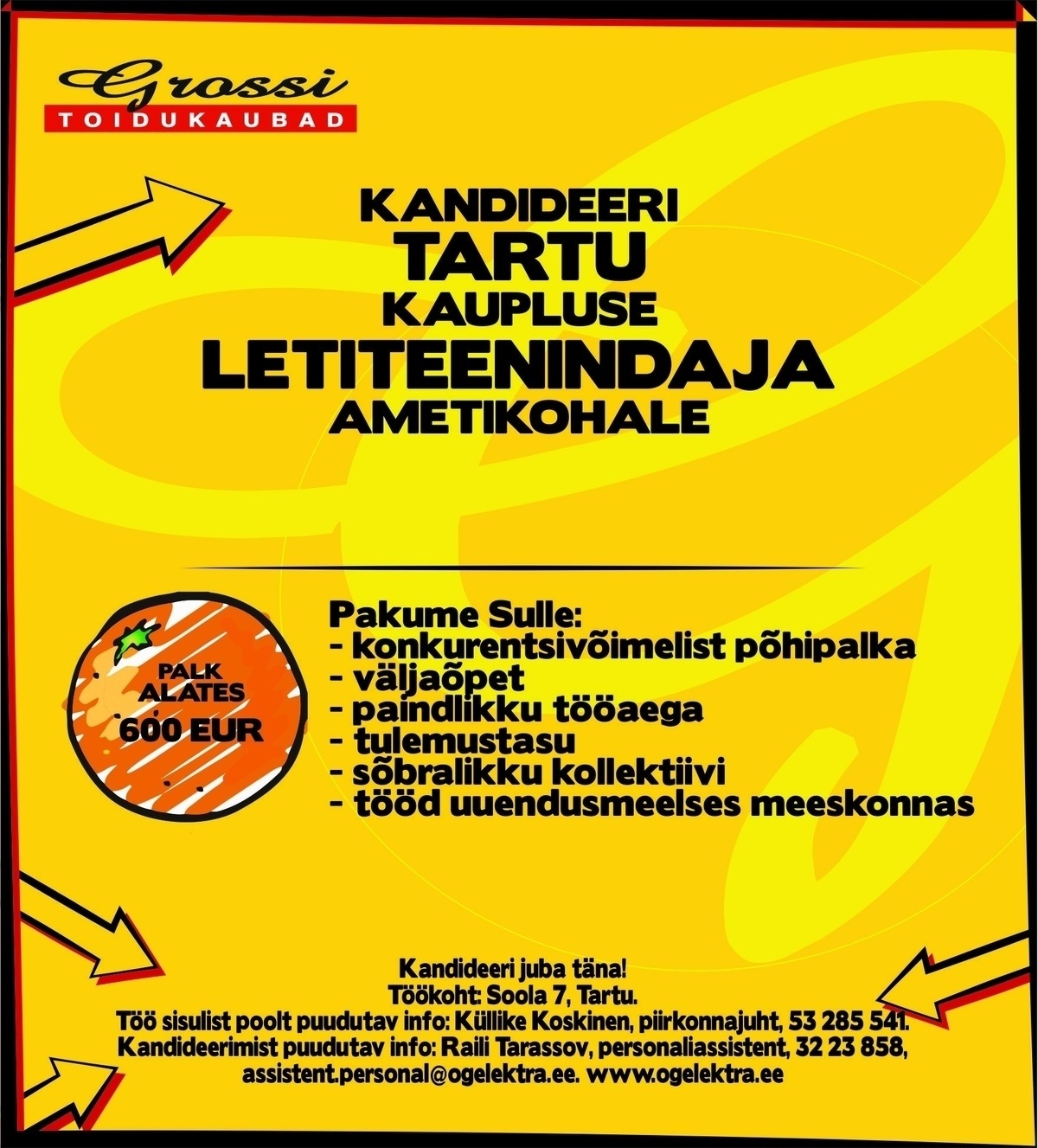 OG Elektra AS Letiteenindaja (Tartu)