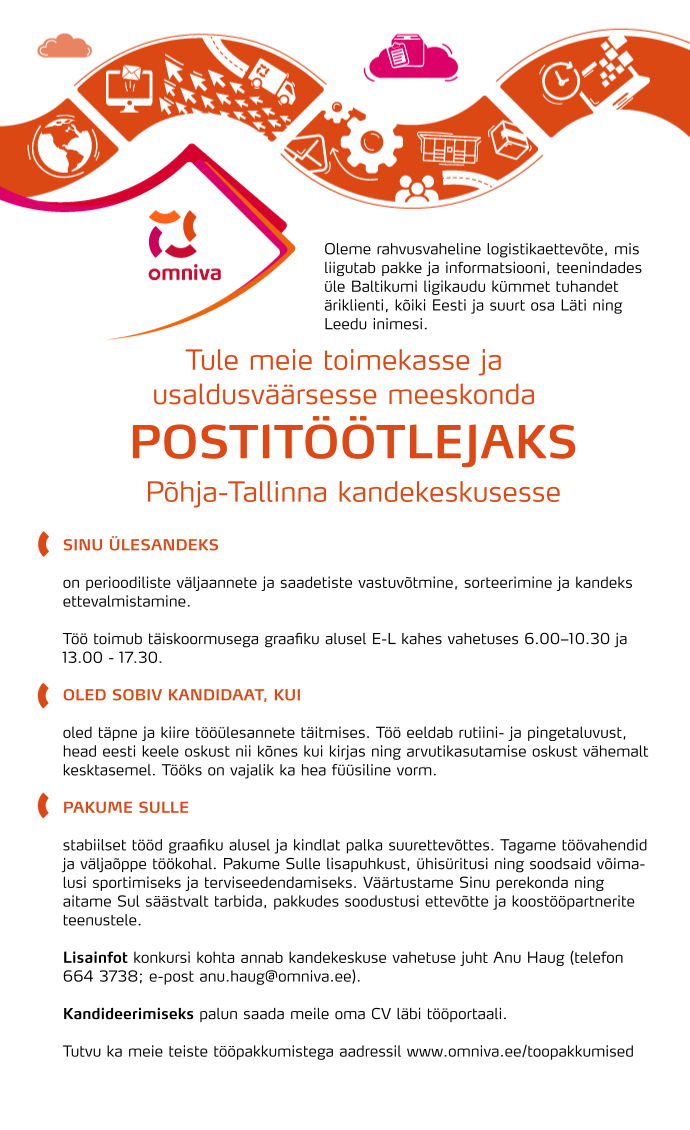 Omniva Postitöötleja (Põhja-Tallinn)