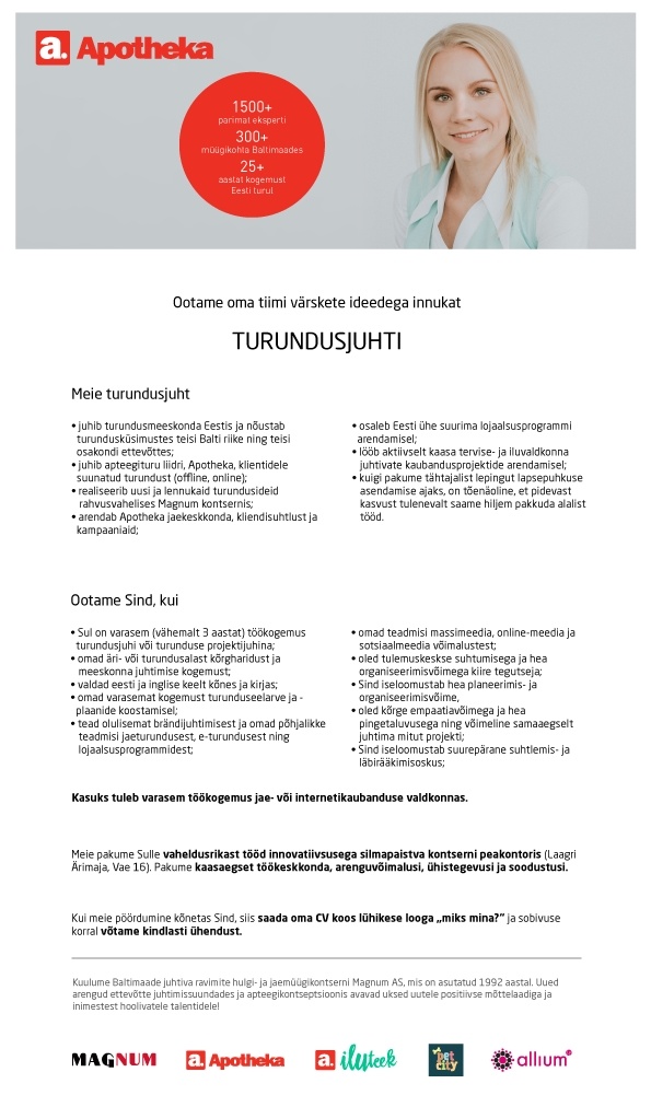 Magnum AS  Turundusjuht