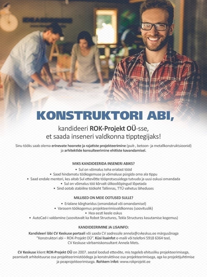 ROK-PROJEKT OÜ Konstruktori abi (ROK-Projekt OÜ)
