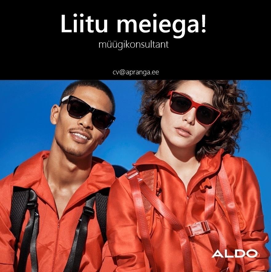 Apranga Estonia OÜ Aktiivne särasilm ALDO kaupluses! 