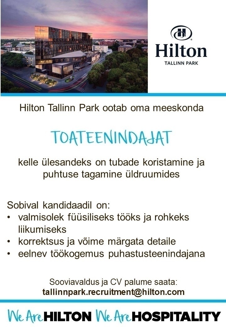Hilton Tallinn Park Koristaja tubades (Hilton Tallinn Park)