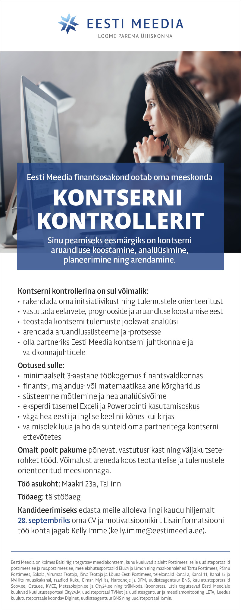 Eesti Meedia Kontserni kontroller