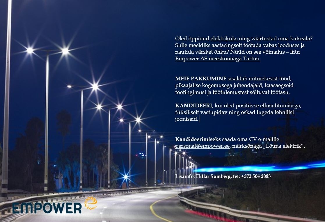EMPOWER AS Elektrik (Tartu)