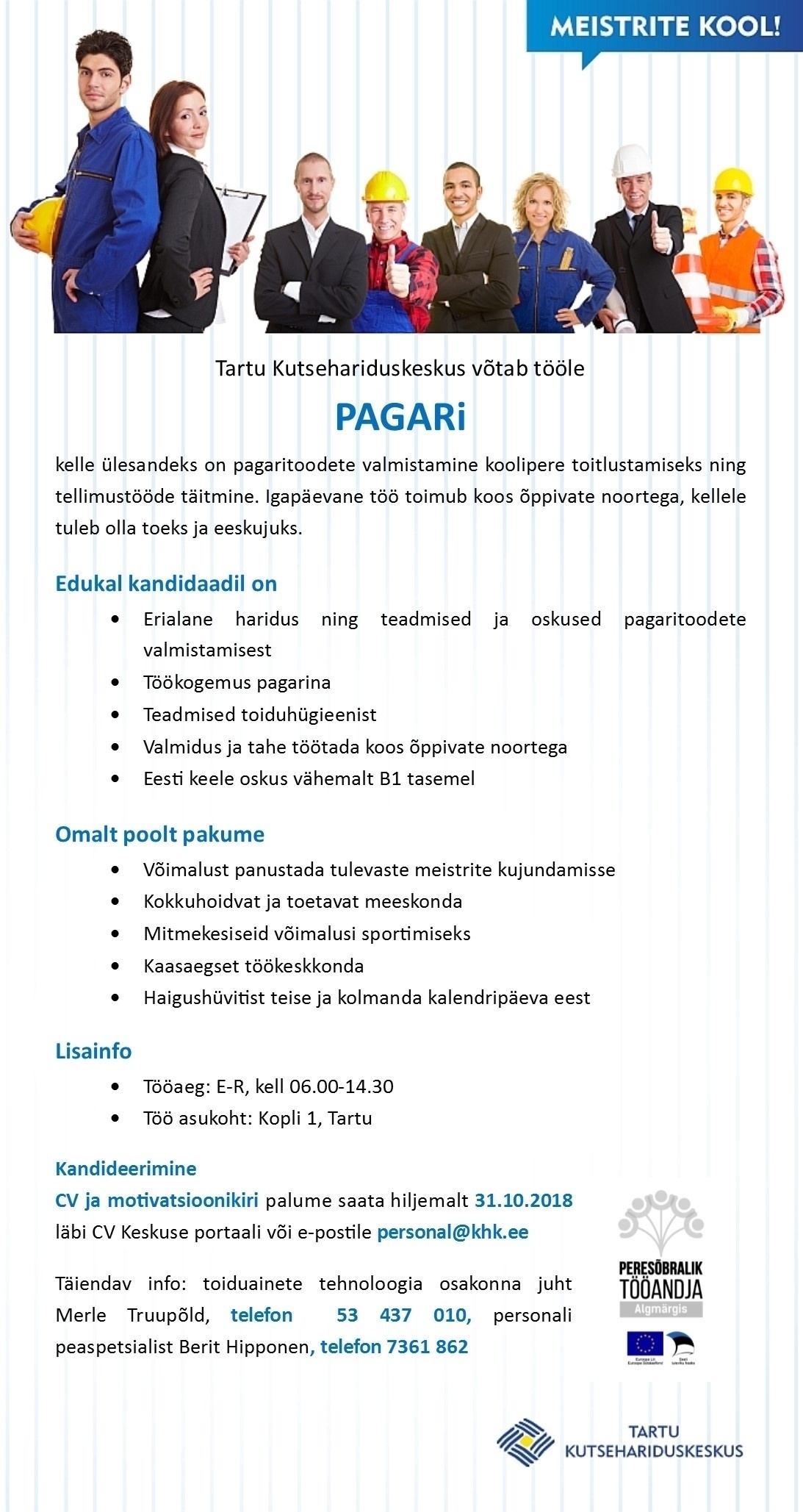 Tartu Kutsehariduskeskus Pagar