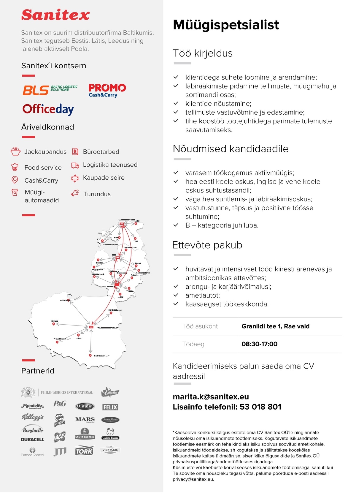 CVKeskus.ee klient Müügispetsialist