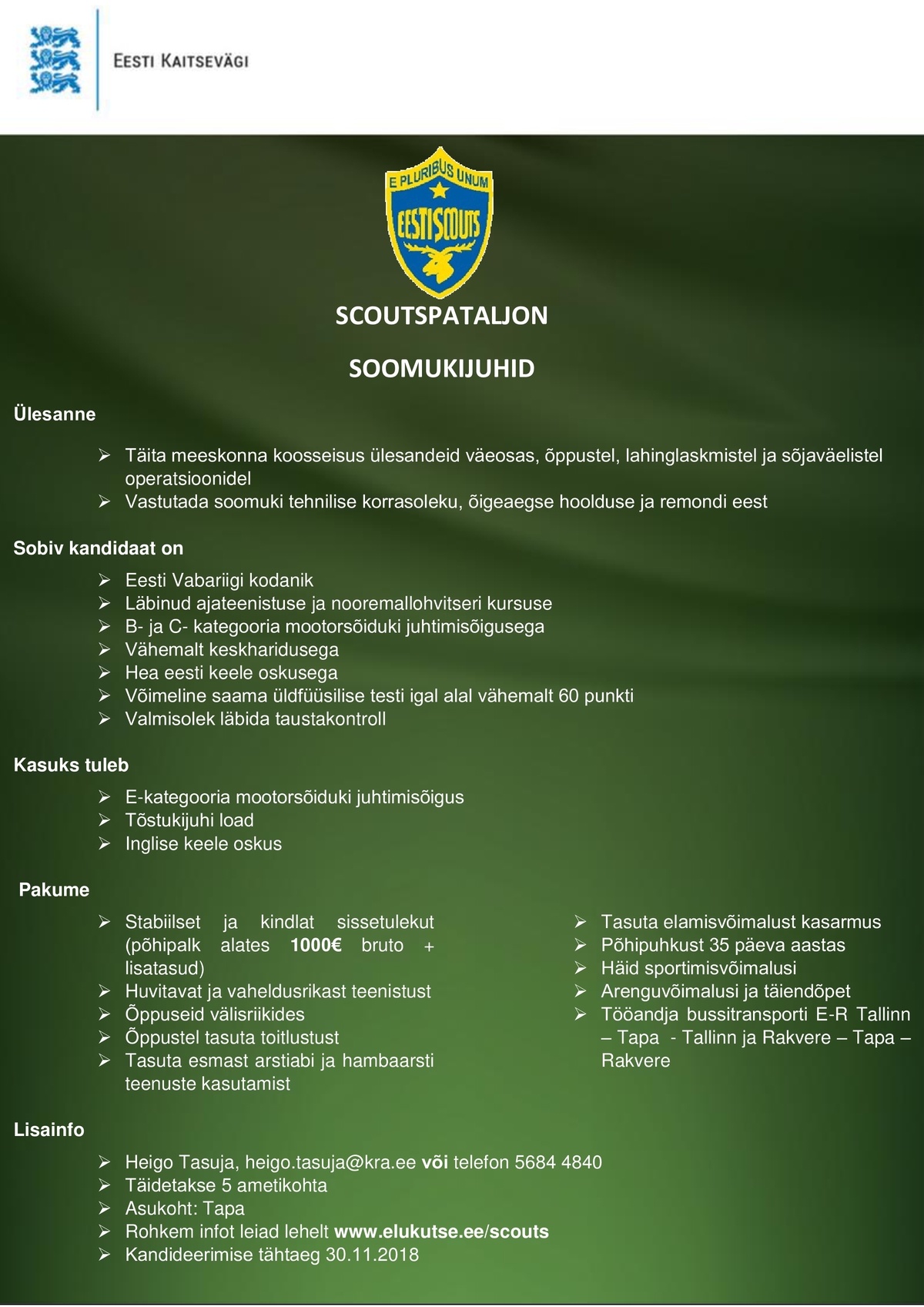 Scoutspataljon Soomukijuht