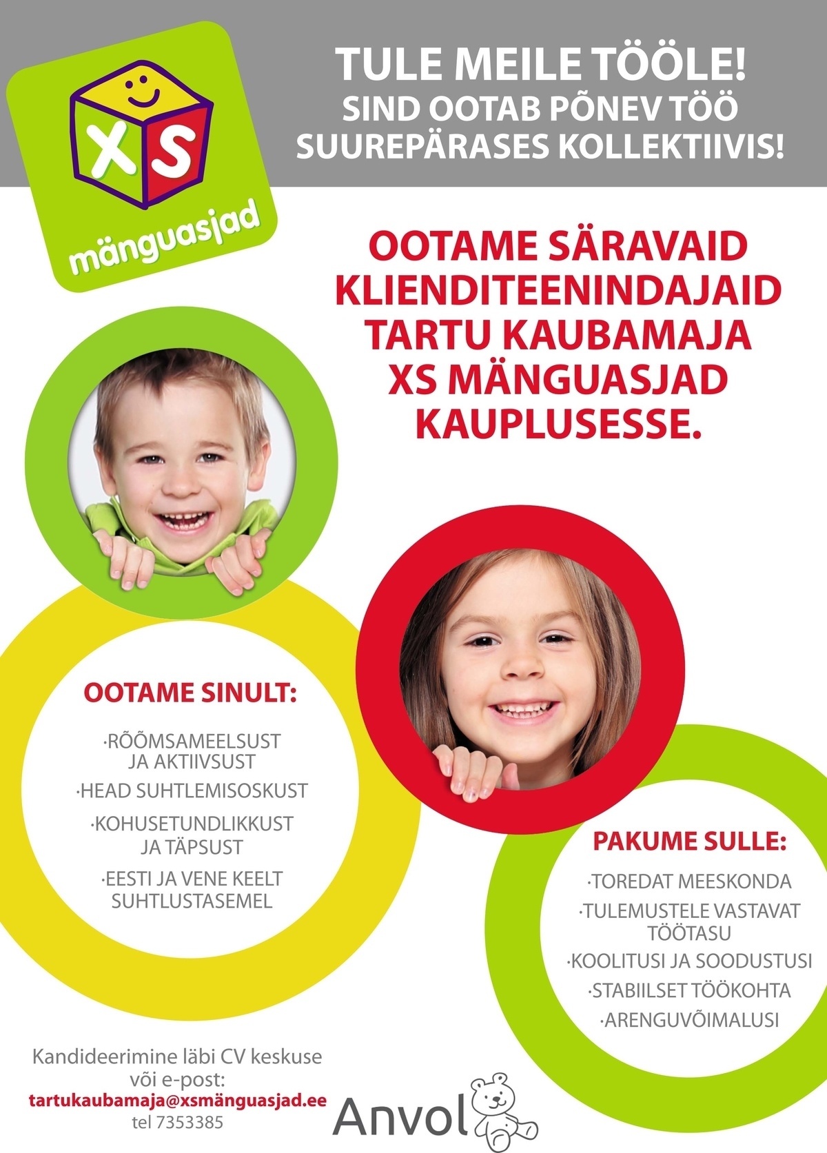 Tartu Kaubamaja Xs Mänguasjad