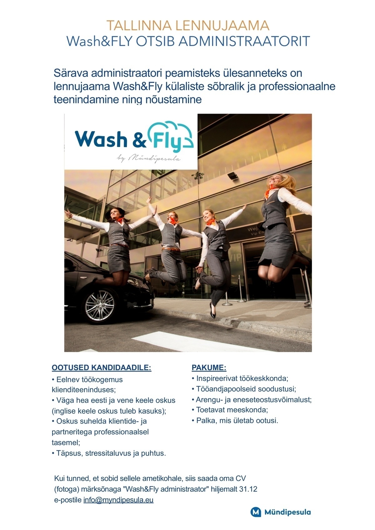 Wash&Fly OÜ Wash&Fly Administraator 