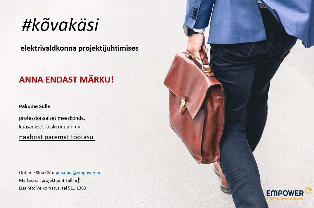 EMPOWER AS Projektijuht