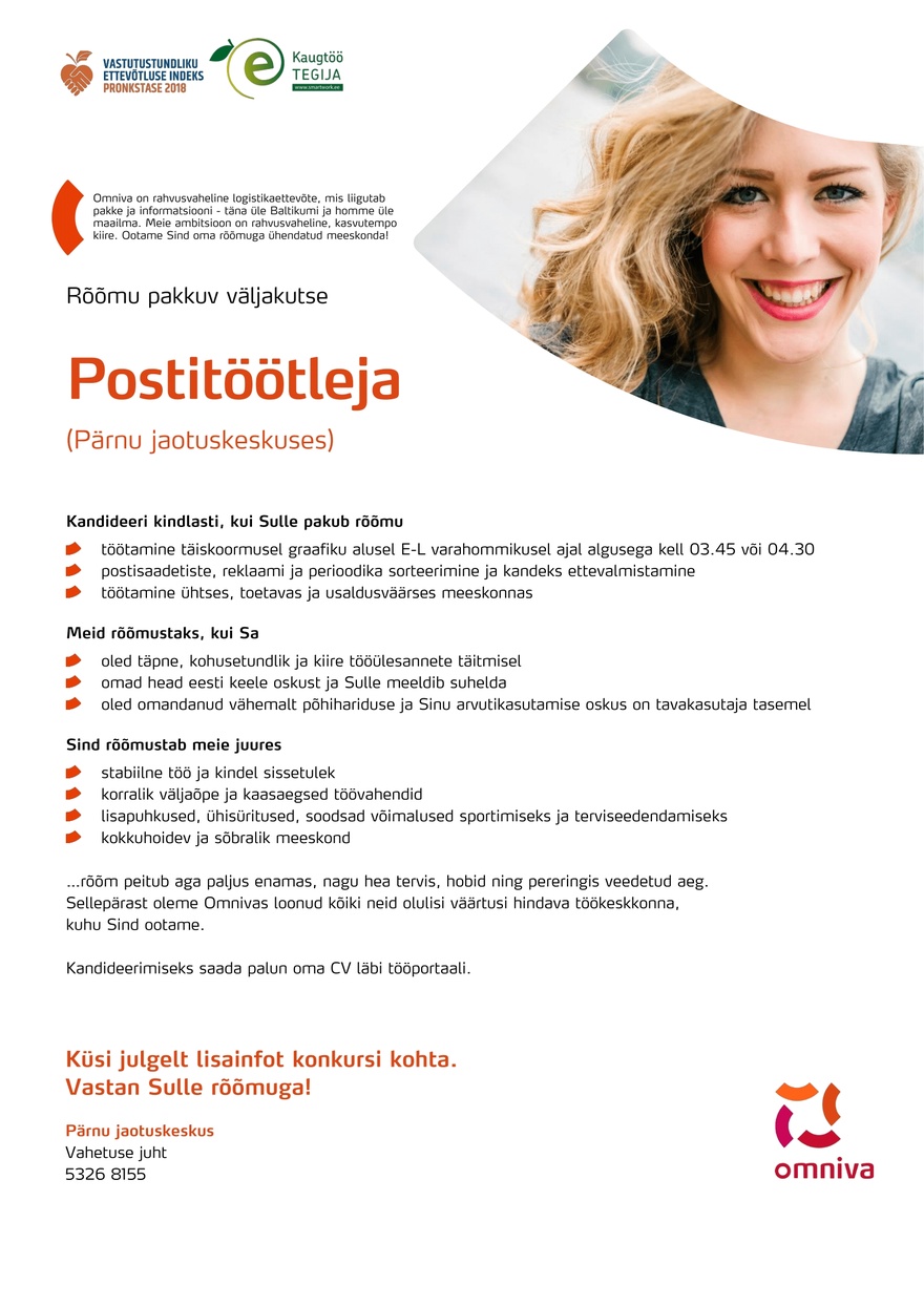 Omniva Postitöötleja (Pärnu)