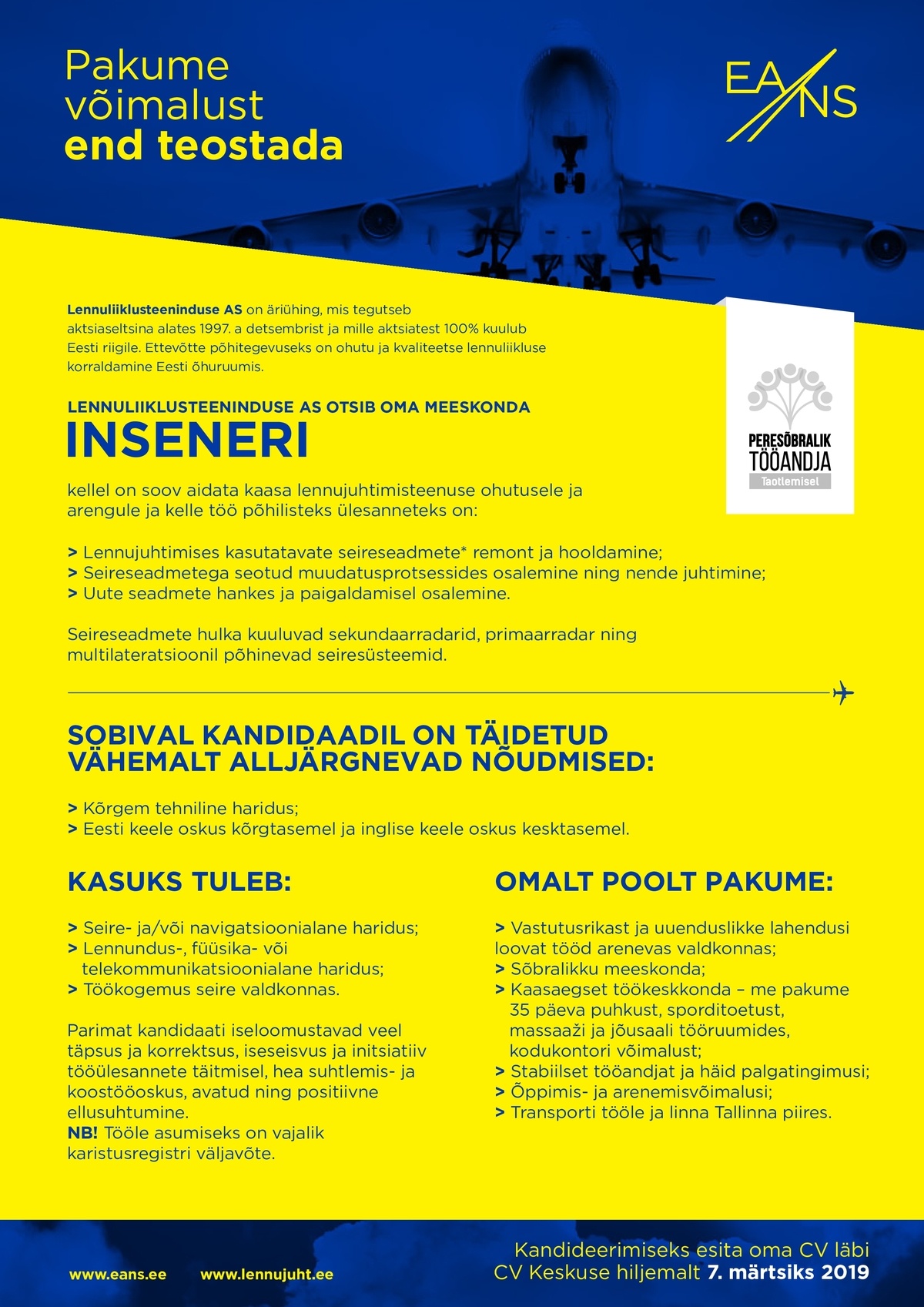 Lennuliiklusteeninduse AS Insener