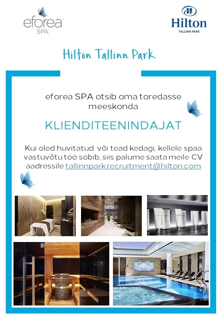 Hilton Tallinn Park Spaa klienditeenindaja (Hilton Tallinn Park)