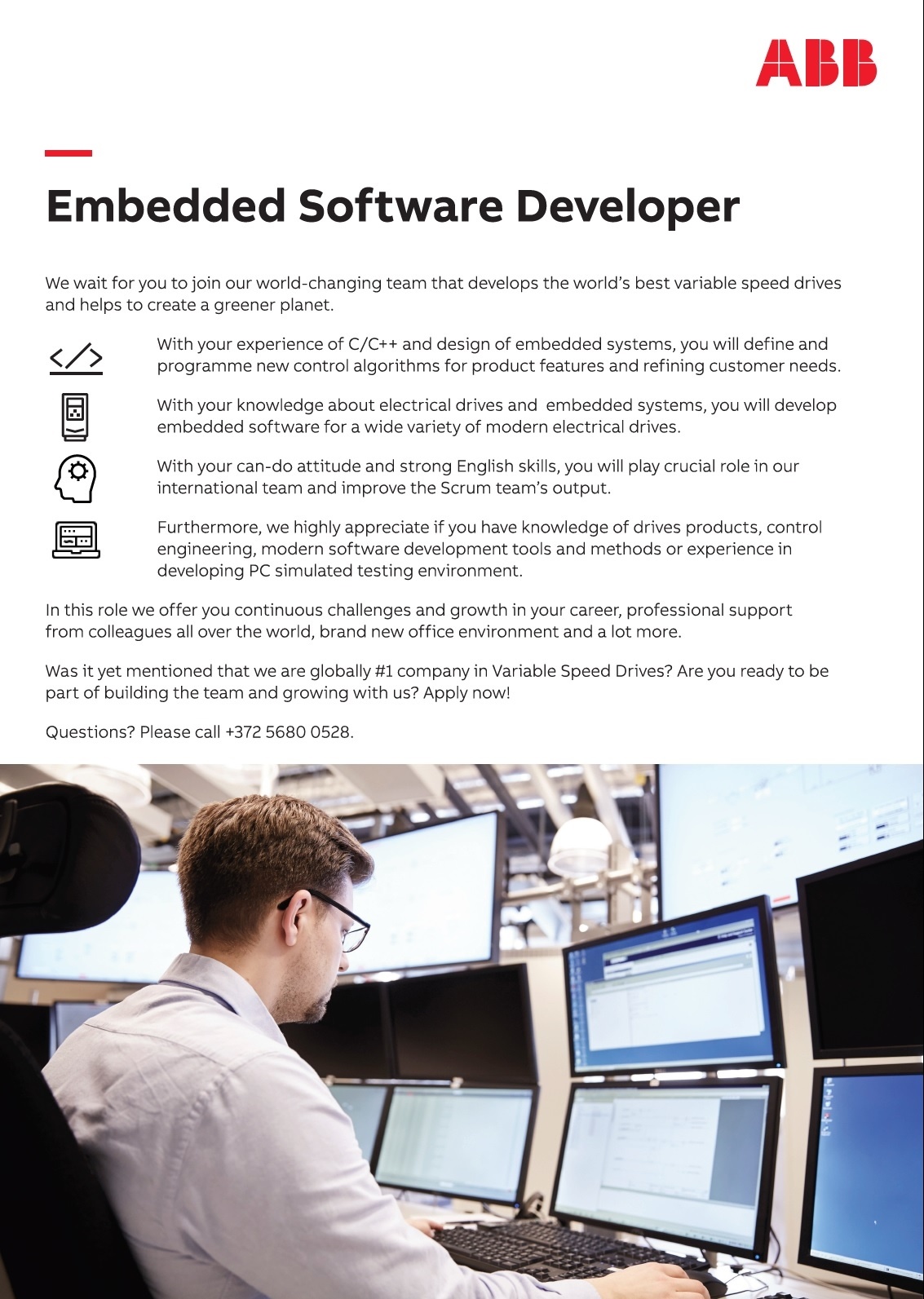ABB AS Embedded Software Developer