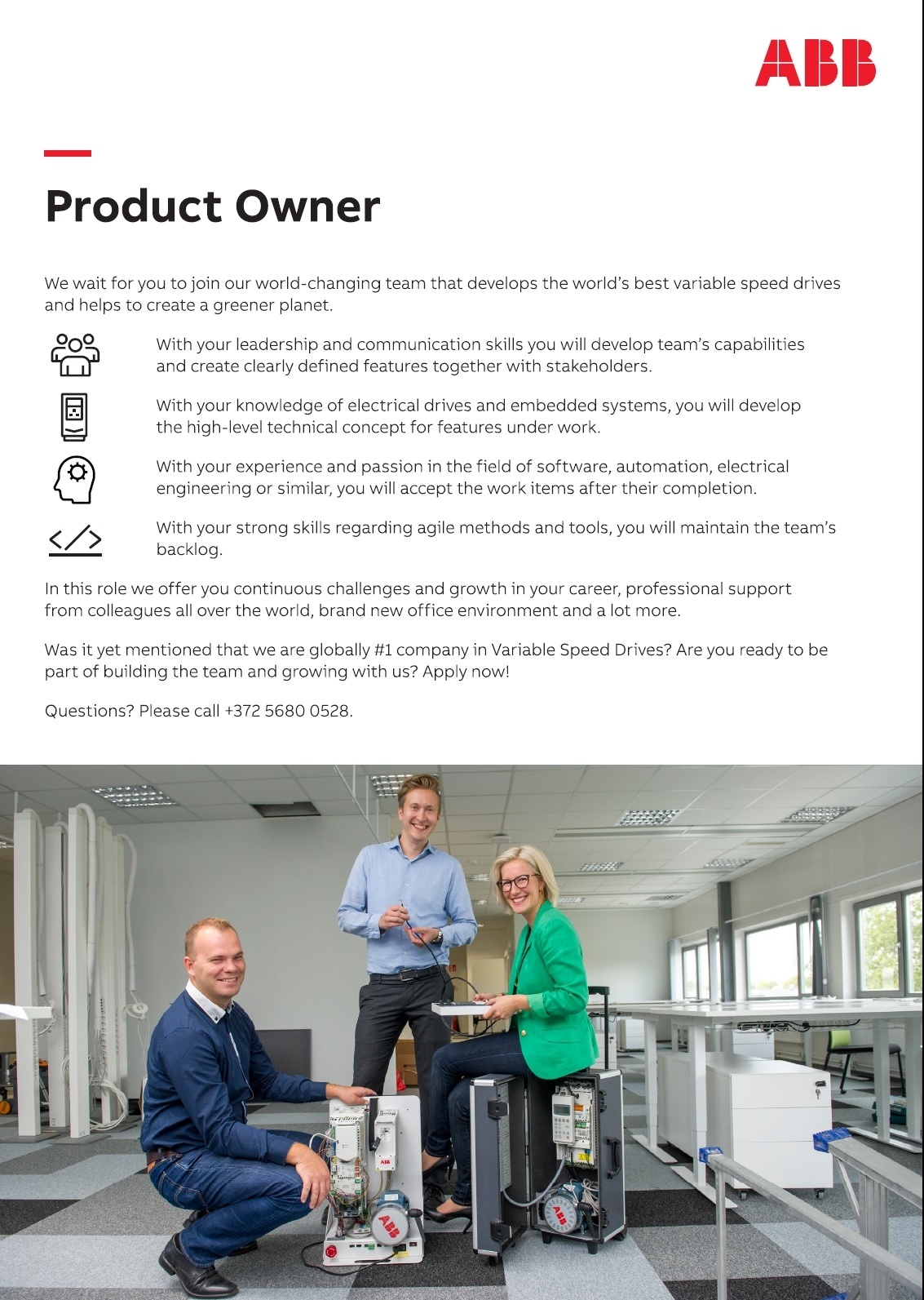 ABB AS Product Owner