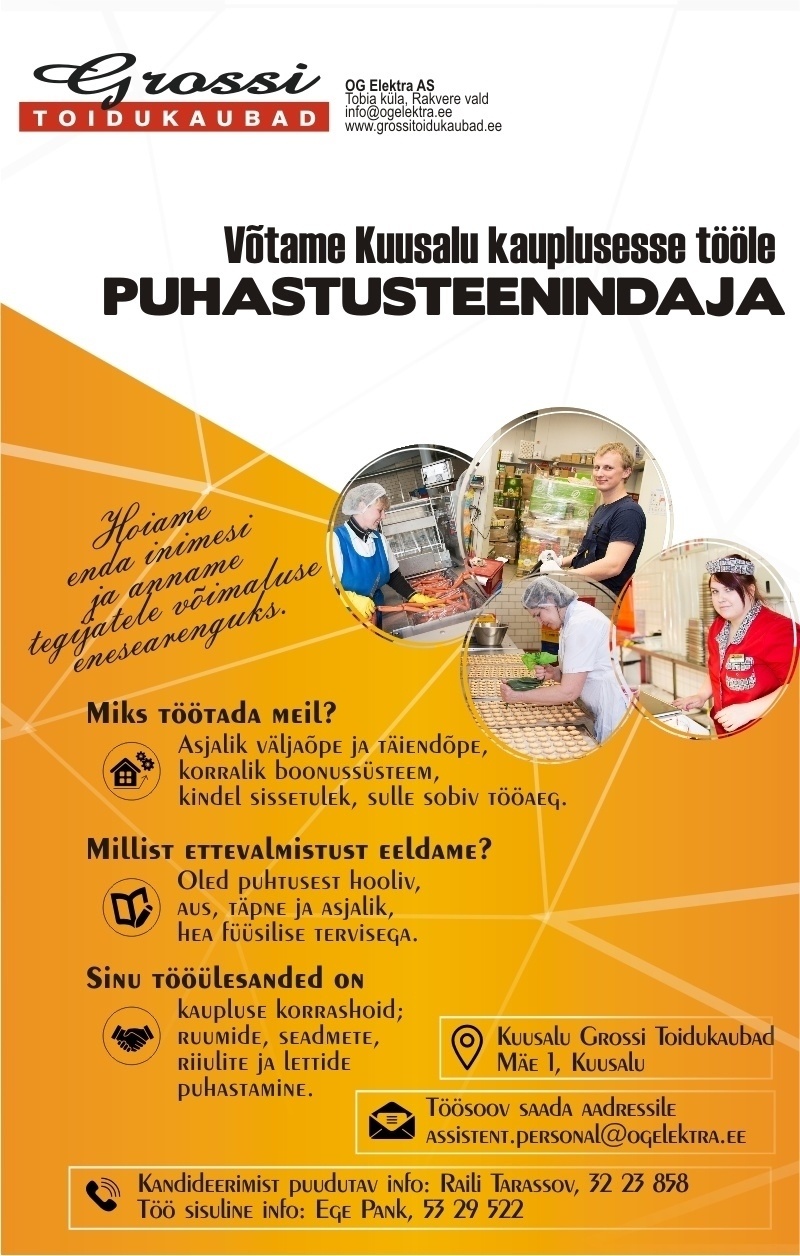 OG Elektra AS Puhastusteenindaja (Kuusalu)