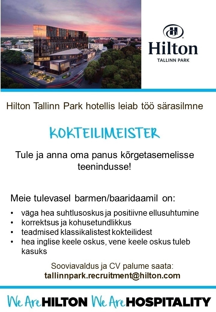 Hilton Tallinn Park Kokteilimeister (Hilton Tallinn Park)