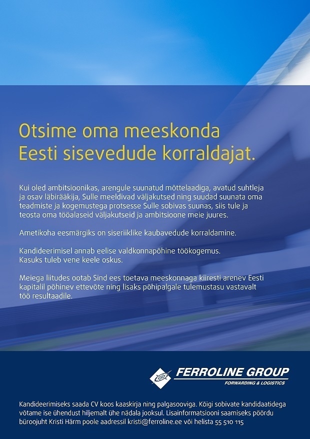 Ferroline Grupp OÜ Veokorraldaja