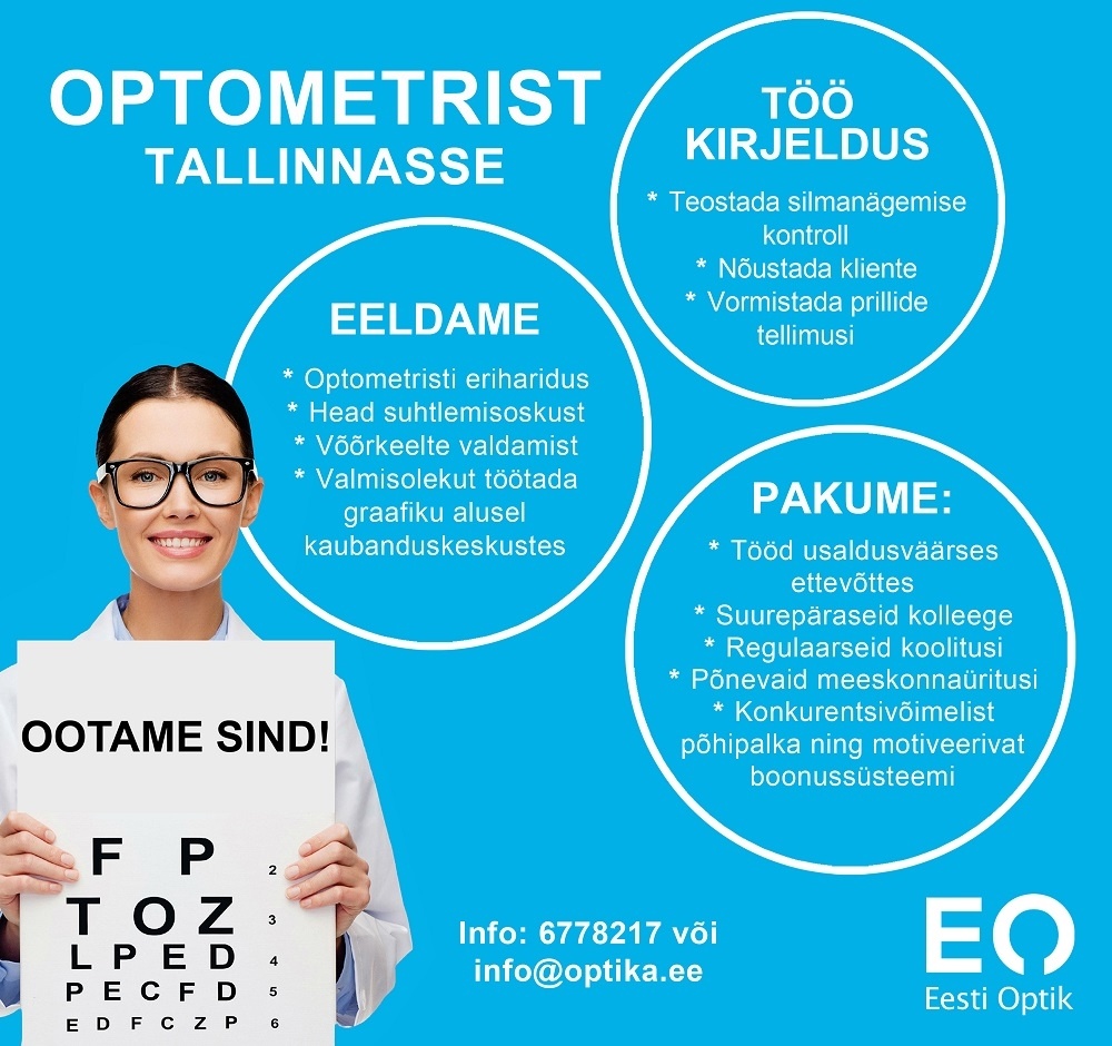Eesti Optik OÜ OPTOMETRIST