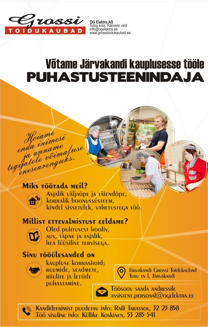 OG Elektra AS Puhastusteenindaja (Järvakandi)