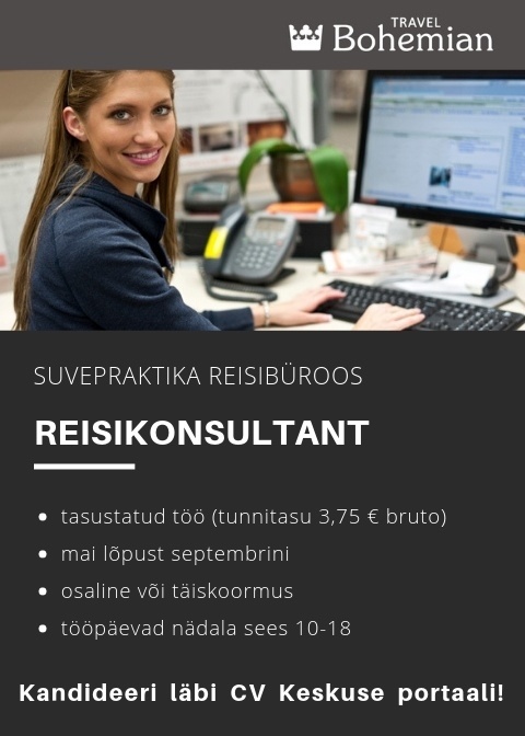 Baltic Kuurort Grupp OÜ SUVEPRAKTIKA - REISIKONSULTANT