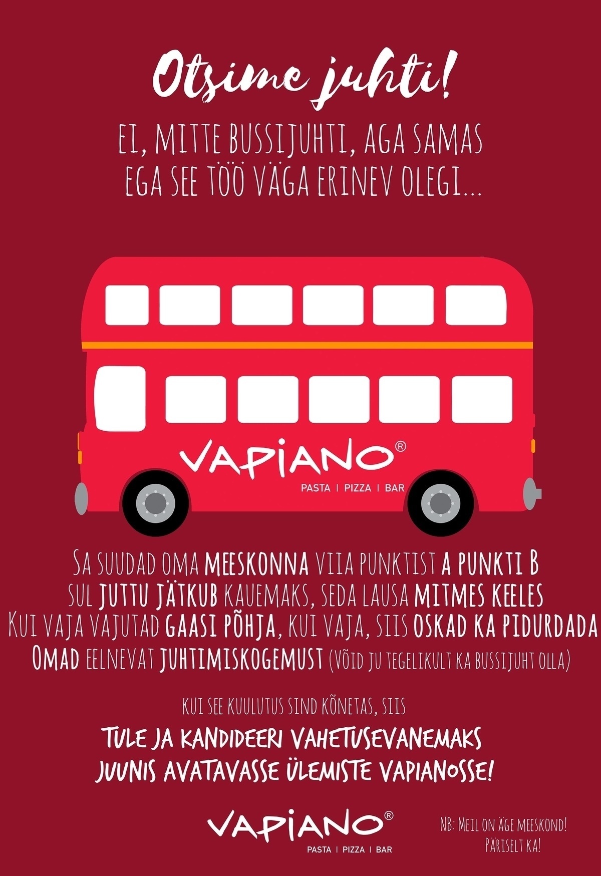 Vapi People OÜ Vahetusevanem