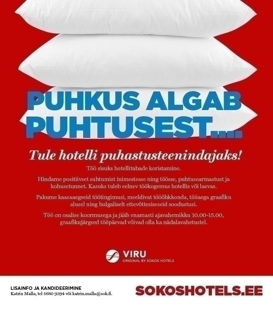 Original Sokos Hotel Viru Toateenindaja