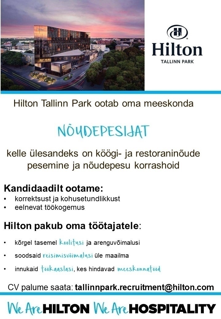 Hilton Tallinn Park Nõudepesija (Hilton Tallinn Park)
